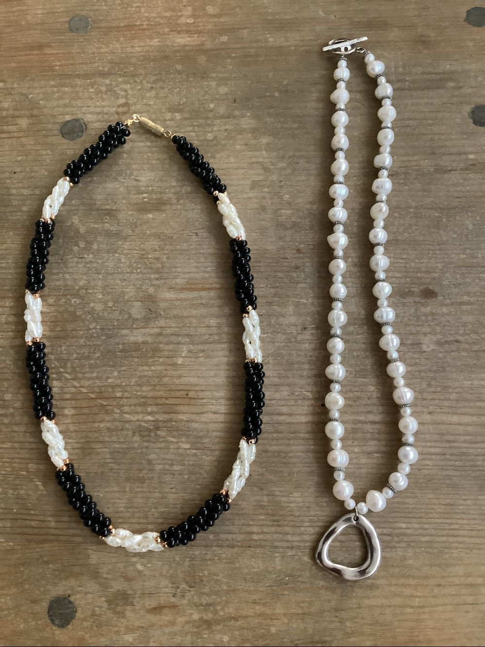 Fresh water pearl necklace bundle
